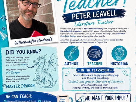 If you could recruit a college professor to teach your homeschooled high schooler, what class would you do?