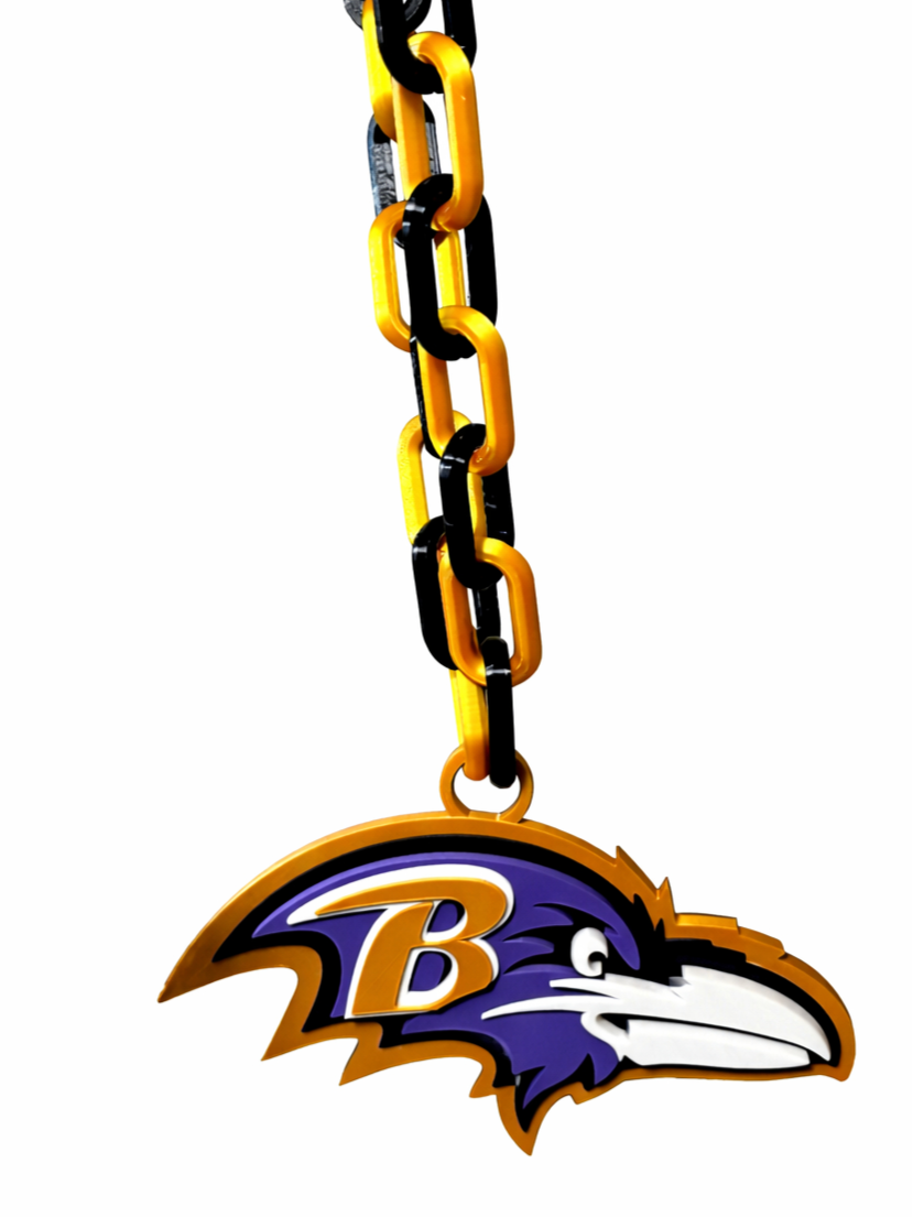 3D Printed Statement Chains | Personalized Sports, Party & Pop Culture Chain