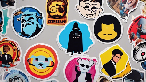 Unique Vinyl Stickers for Pop Culture Enthusiasts