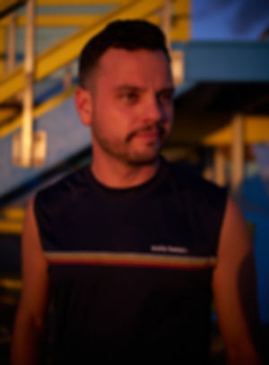 Blue Rainbow Training Top