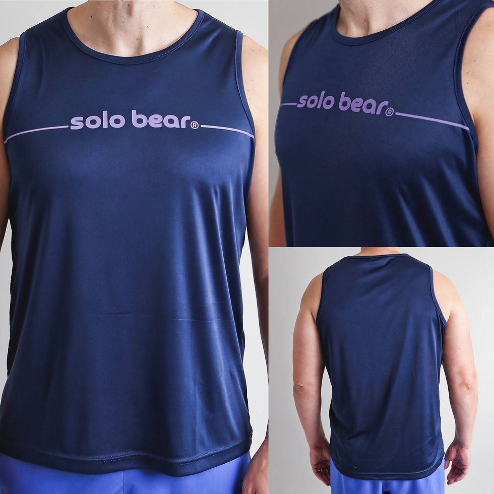 Thumbnail: Dark Blue Gym Vest