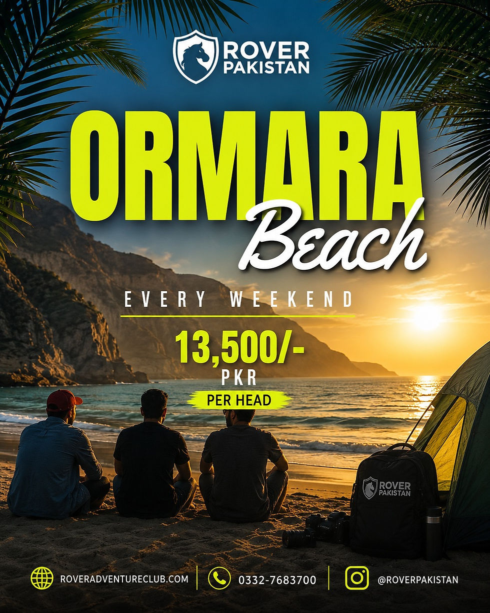 Ormara Beach - Weekend Getaway