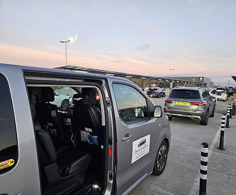 Devon Transfers at Bristol Airport at Dawn