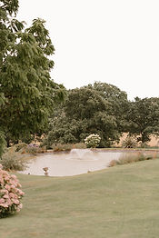 Lake at Upton Barn by Sophie Mort