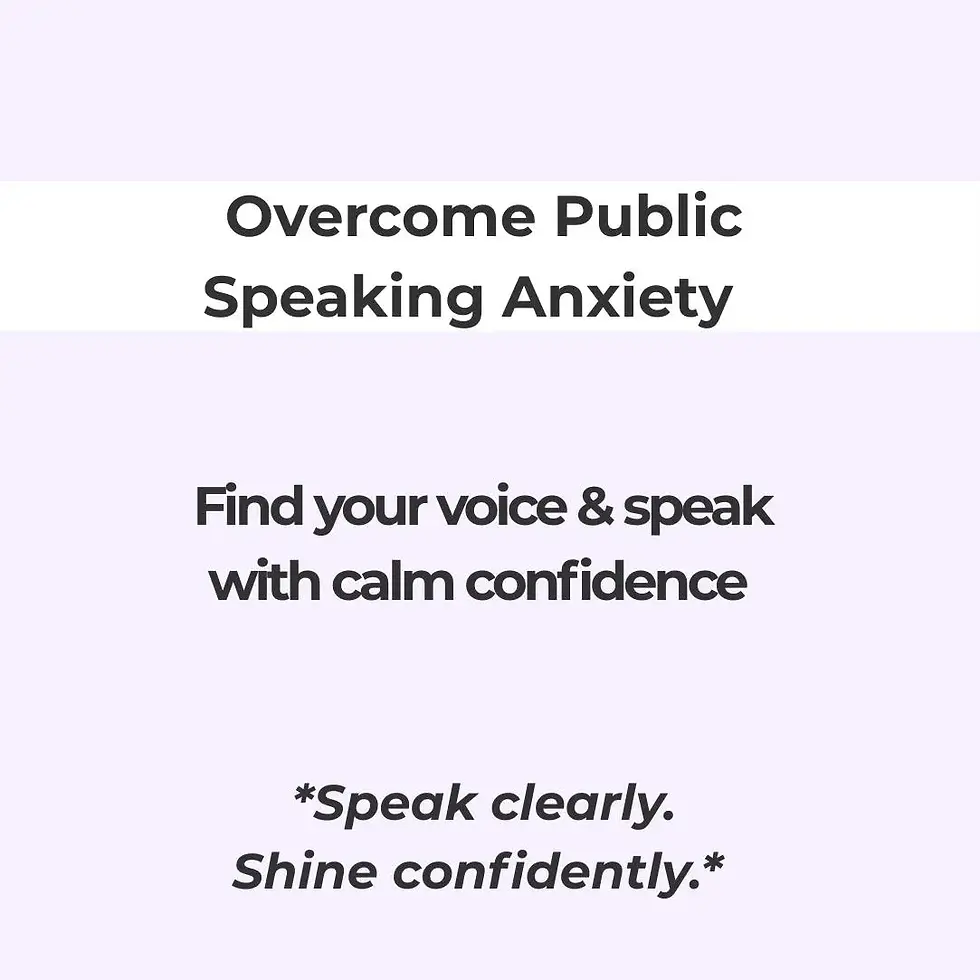 Thumbnail: Fear of public speaking hypnosis mp3