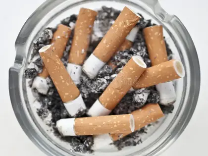 Full ashtray