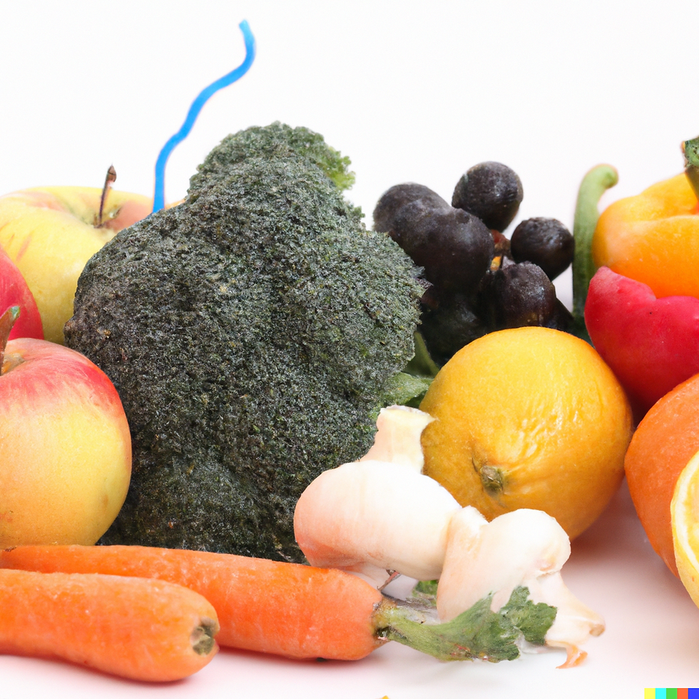 Fresh fruit and veg