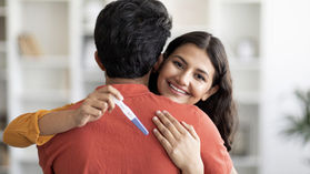 Positive pregnancy test