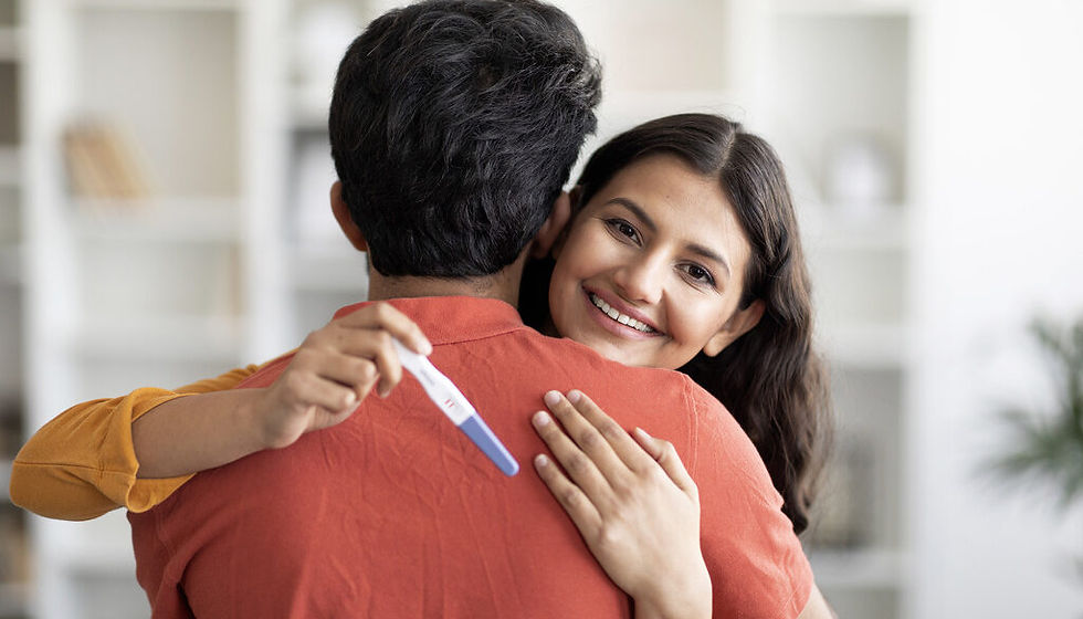 Positive pregnancy test
