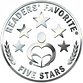 5star-shiny-web Readers Favorite close e