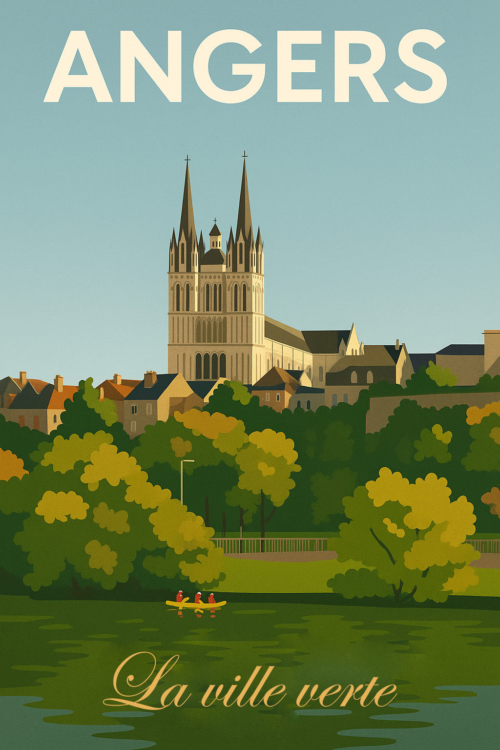 Angers, la ville verte