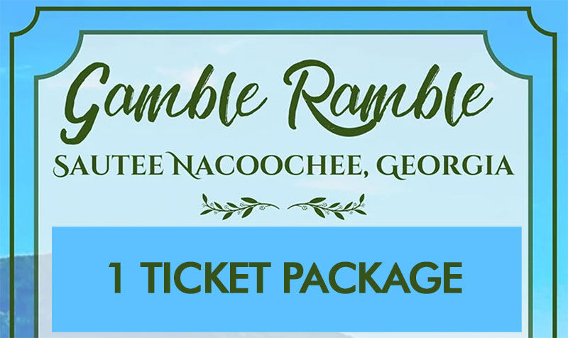 1 Gamble Ramble Raffle Ticket