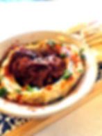 Hummus & Spicy Eggplant