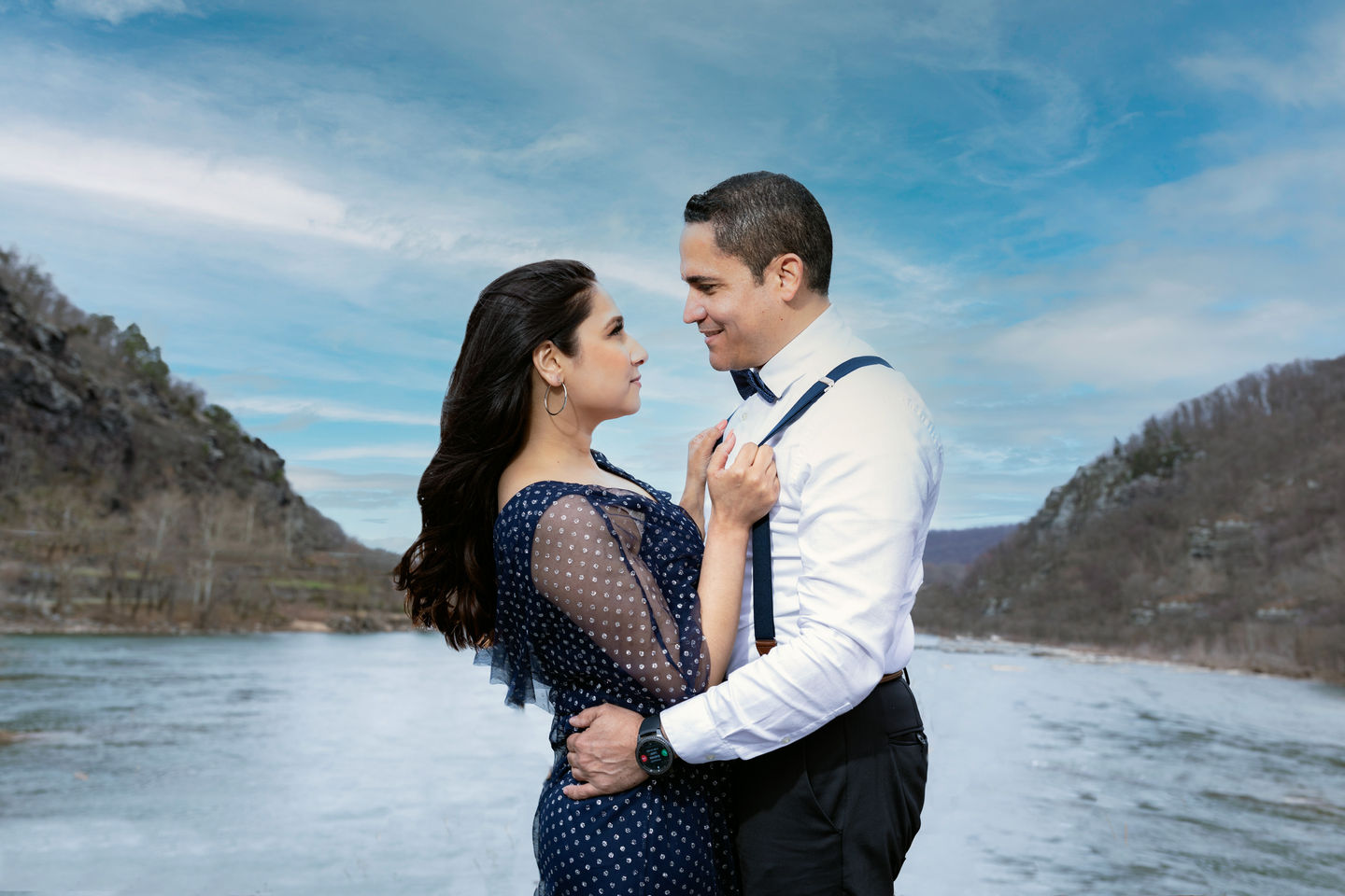 Engagment photoshoot in Virginia