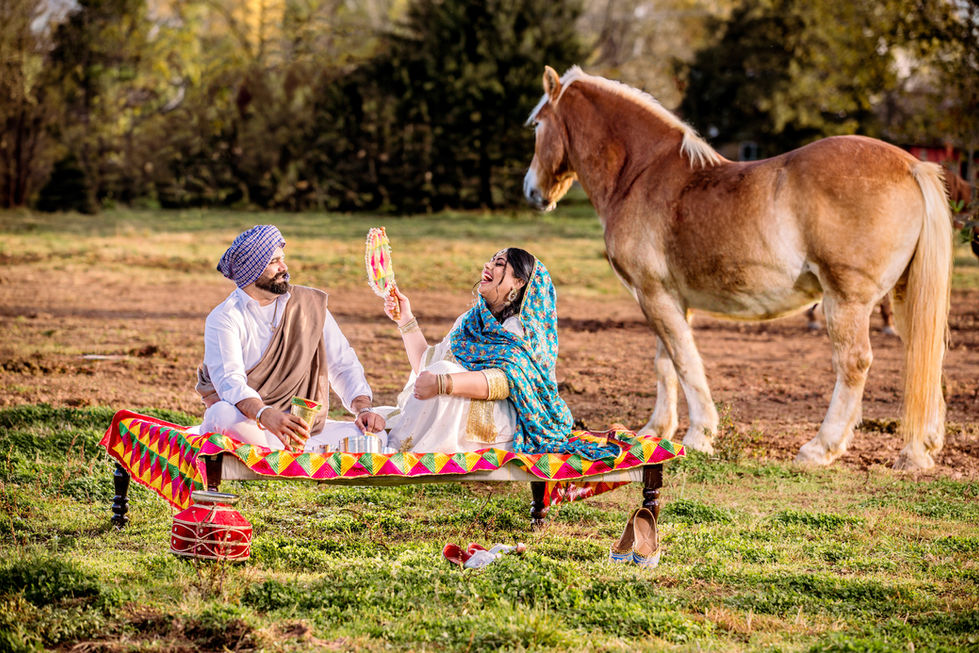 Punjabi couple photoshoot in Virginia