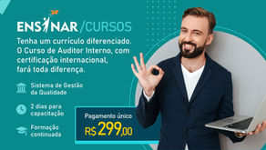 Formação de Auditor Interno do Sistema de Gestão da Qualidade - ISO 9001:2015