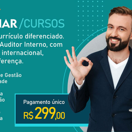 Formação de Auditor Interno do Sistema de Gestão da Qualidade - ISO 9001:2015