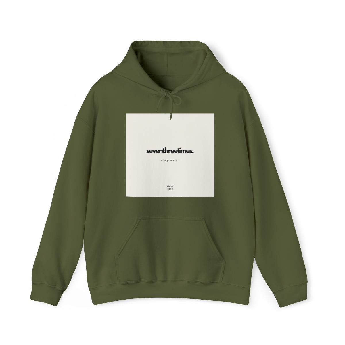 7XXX HOODIE GREEN HEARTS LIVE