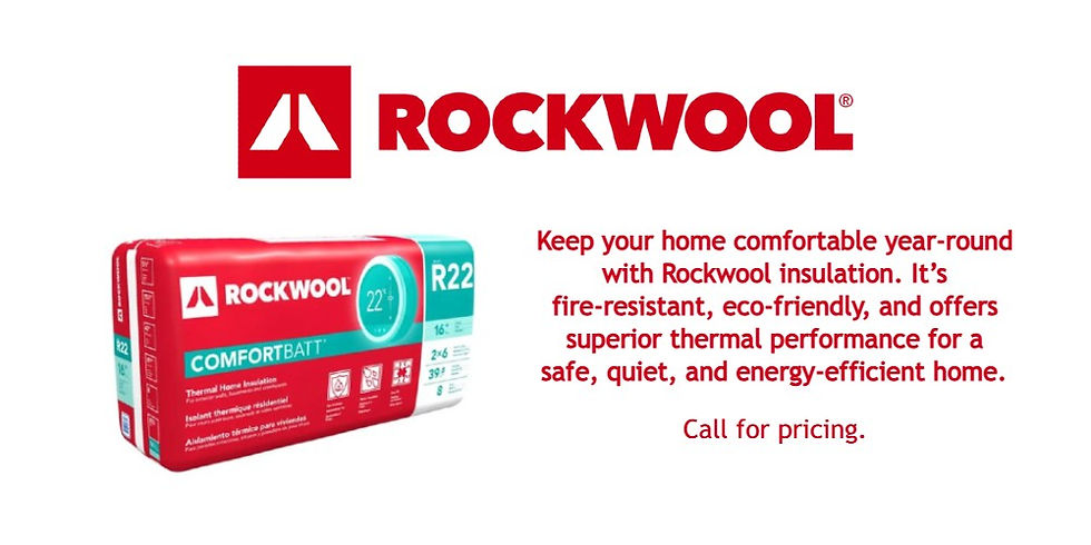 Rockwool Insulation