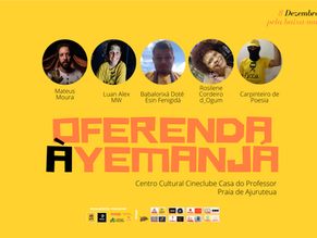 Performance para Yemanjá abre o VII FICCA