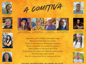 COMITIVA DO FICCA PREPARADA PARA CULMINÂNCIA DE DEZ ANOS DO FESTIVAL