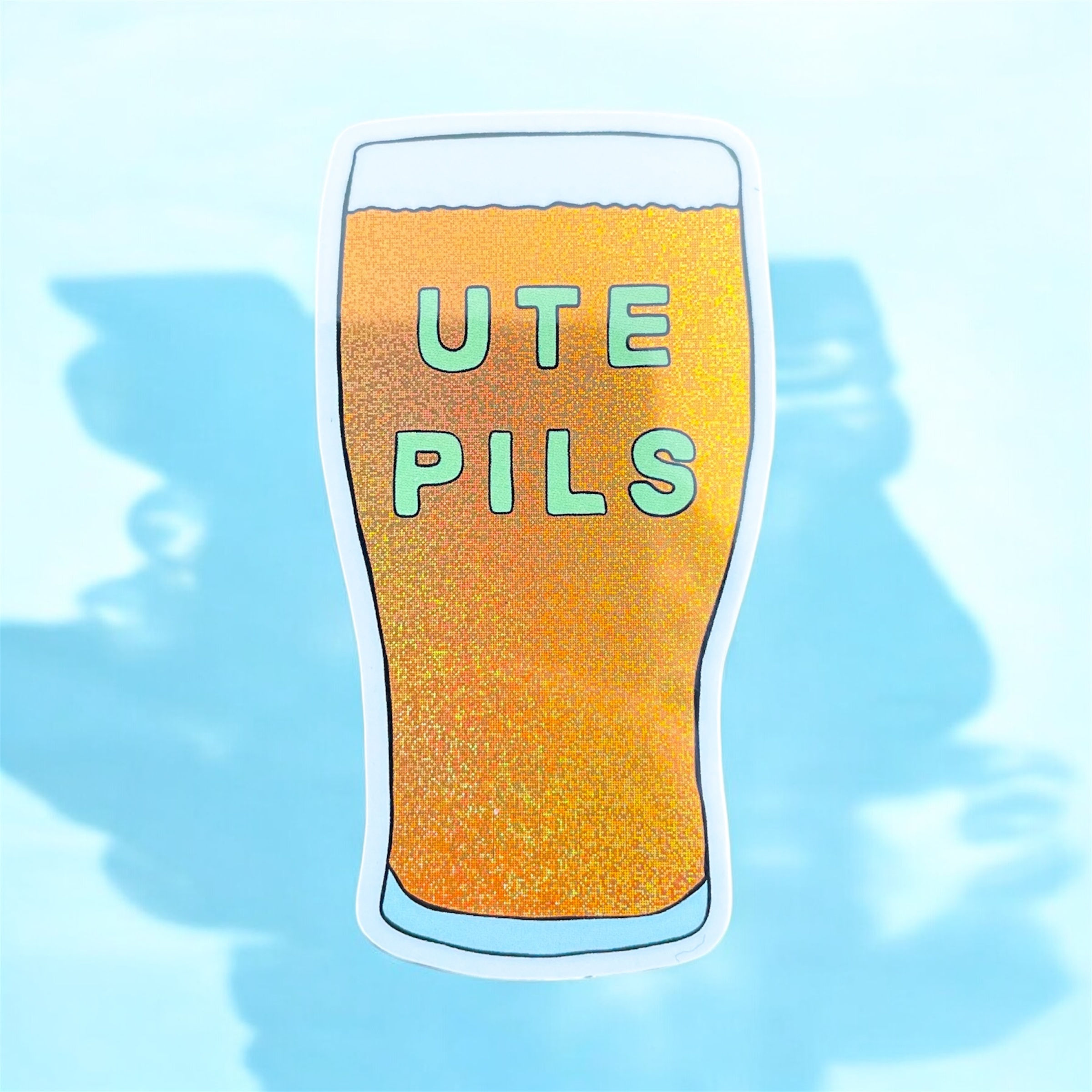 Utepils Sticker