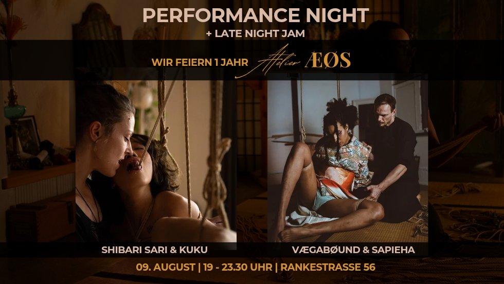 ÆØS PERFORMANCE NIGHT + Late Night Jam