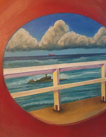 The Sea beyond the Porthole.
