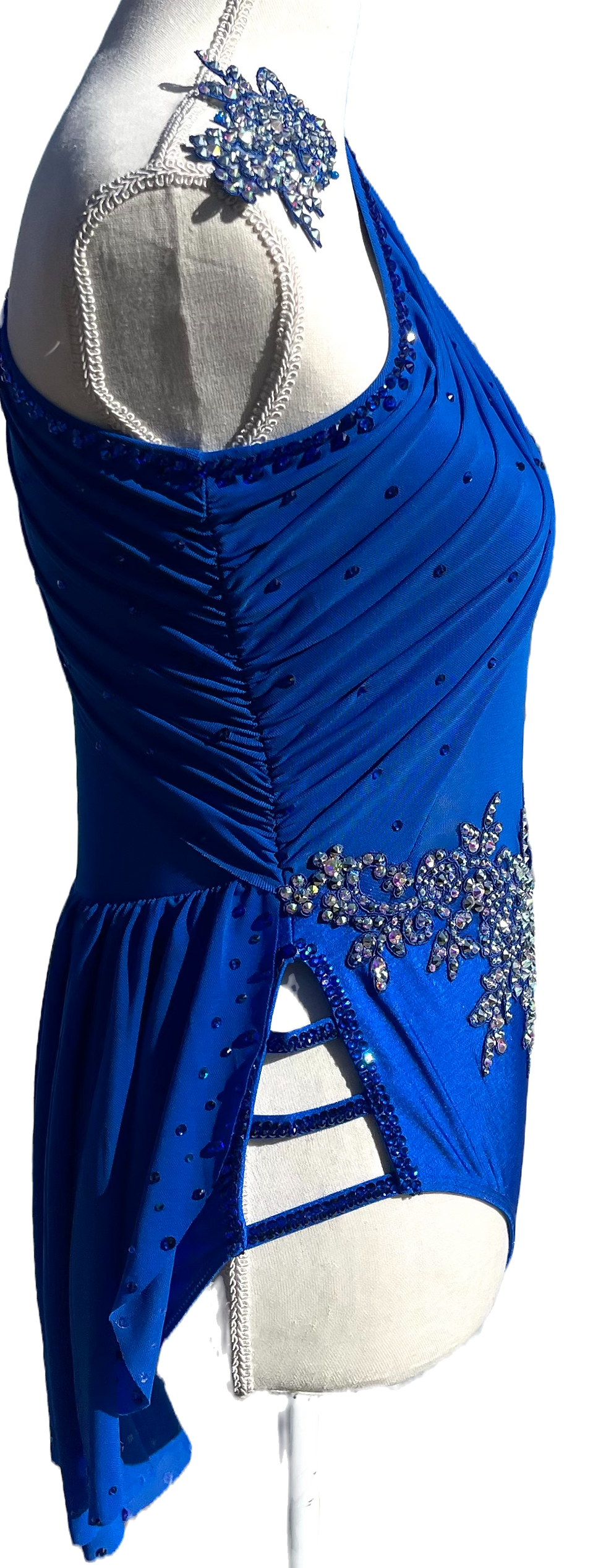 Thumbnail: Adult Medium Royal Blue Lyrical/Contemporary Dance Costume