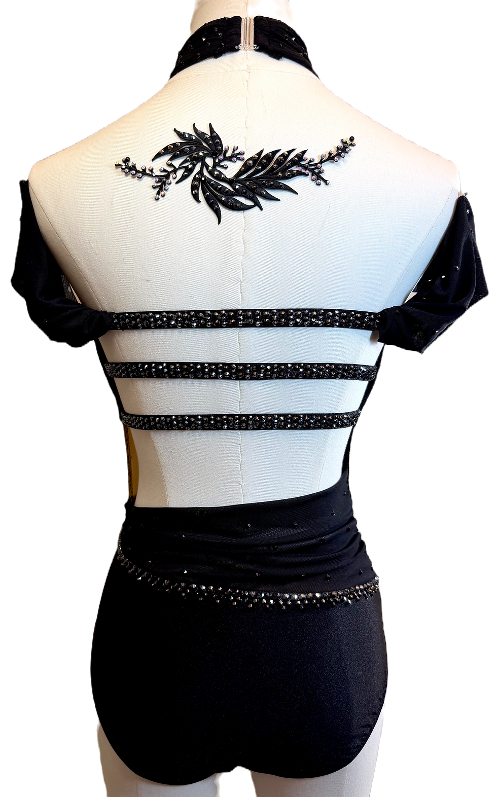 Thumbnail: Adult Small Black Contemporary Dance Costume