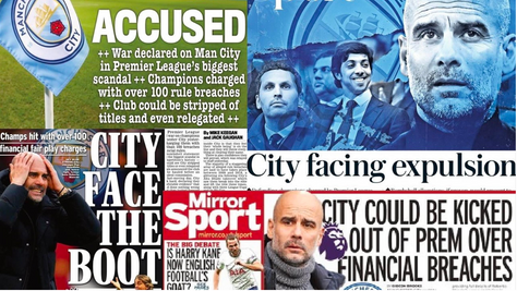 Manchester City's Colossal Scandal has declared War on the Premier League