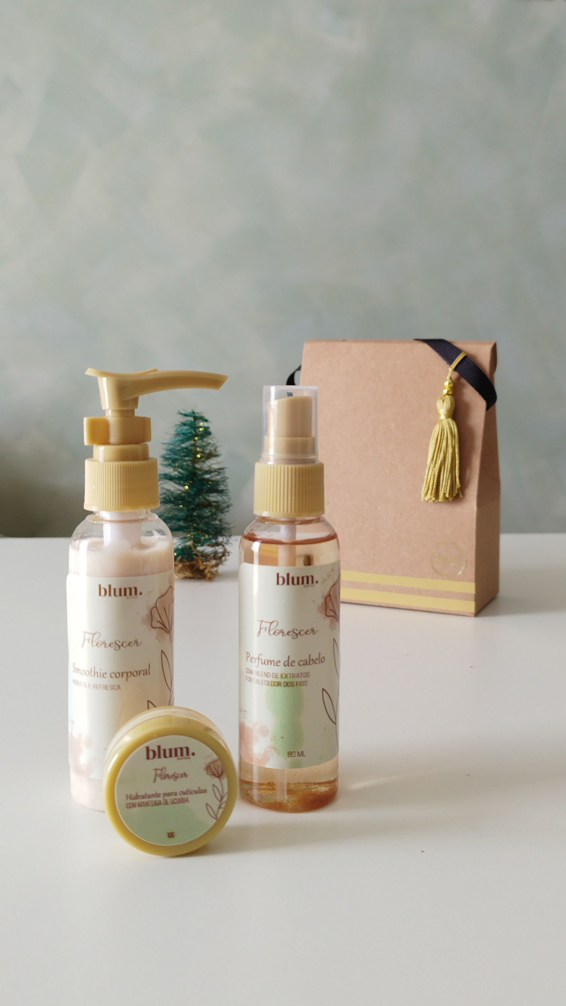 Smoothie Corporal + Perfume de Cabelo + Hidratante de Cutícula