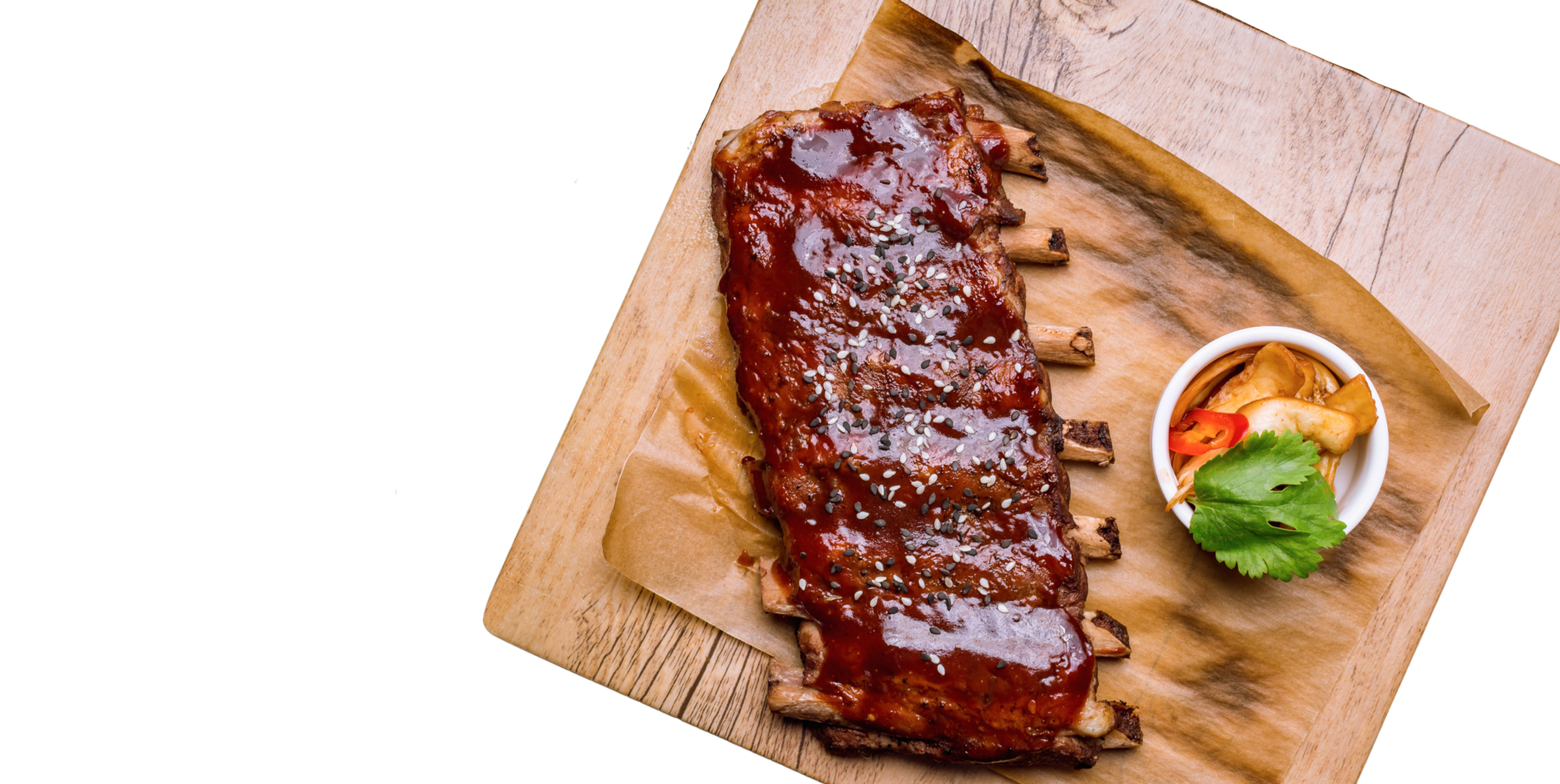 500g American BBQ Pork Ribs