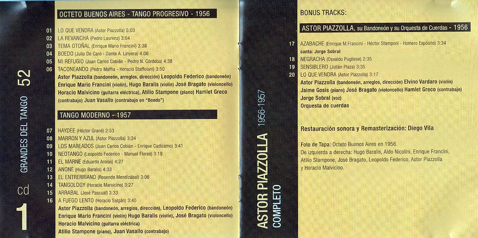 Thumbnail: ASTOR PIAZZOLLA 1956-1957