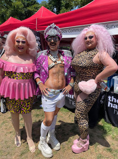 freida amanda and freddie merkin drag queen melbourne talent agency perfectly queer