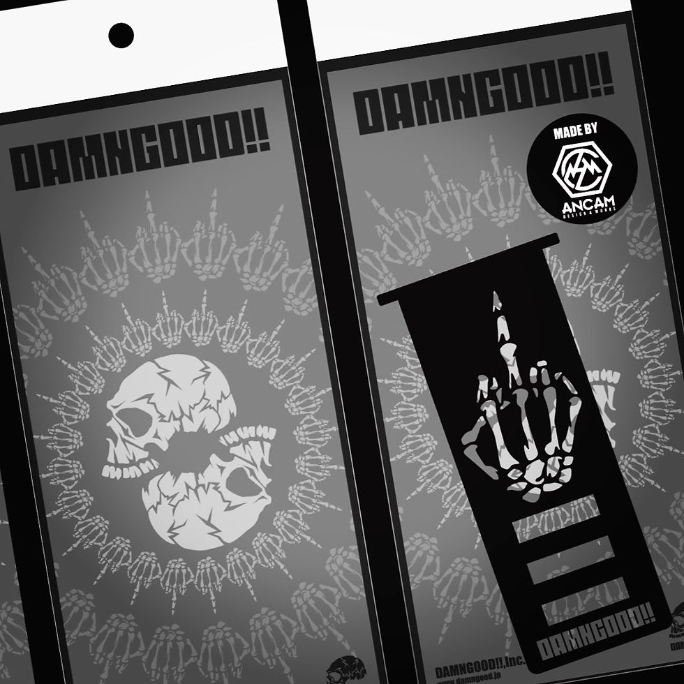 FB NO GOTOKU!? BLACK | DAMNGOOD!! ダムグッド FB NO PLATE BLACK | DAMNGOOD!!