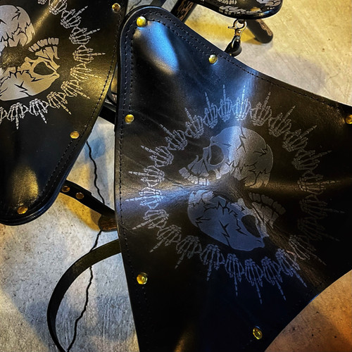 ソマチェア 【DARKGRAY Ver.】 SKULL柄 | DAMNGOOD!!