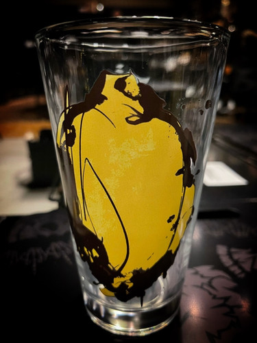 新品 NORAs レモン 柄 パイントグラス Lemon Glass ノラズ