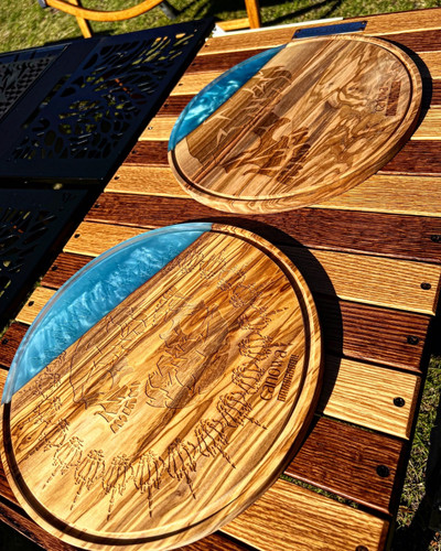 ウッド×レジンカッティングボード DAMNGOOD!!ver. B | DAMNGOOD!!