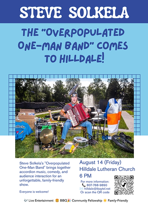 For more information 📞 807-768-9890 • ✉️ hilldale_tbaytel.net Or scan the QR code below..