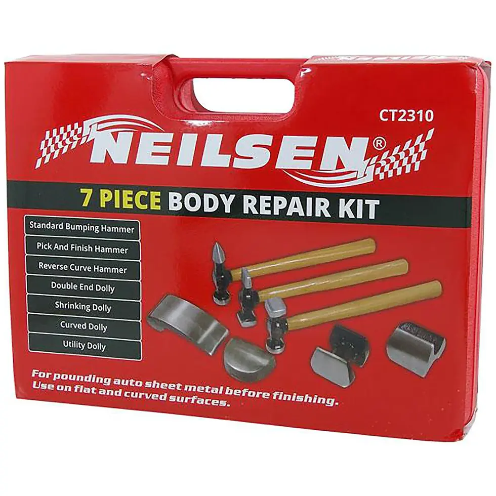 Thumbnail: Neilsen 7 Piece Body Repair Panel Beating Kit CT2310