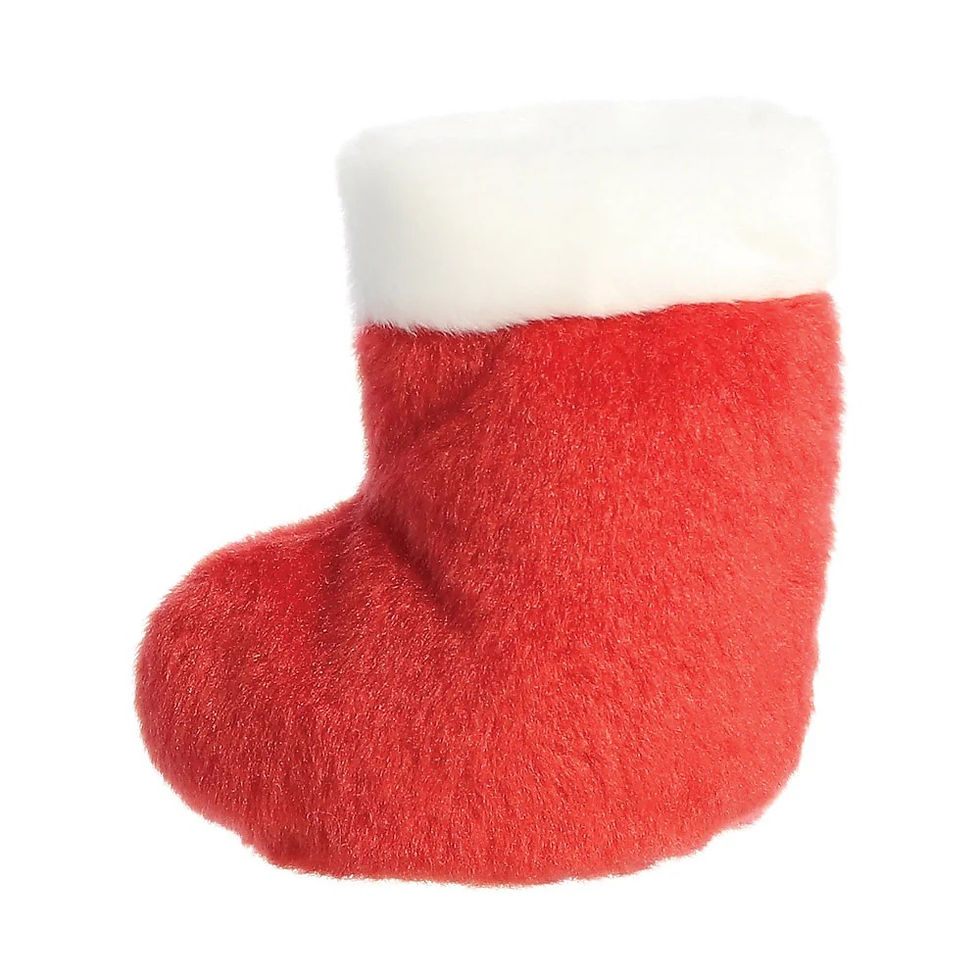 Thumbnail: Palm Pal Christmas Holly Stocking 5"