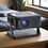 Thumbnail: Xnano HA109 HD 4K Android 11 Smart Projector Portable Home Cinema