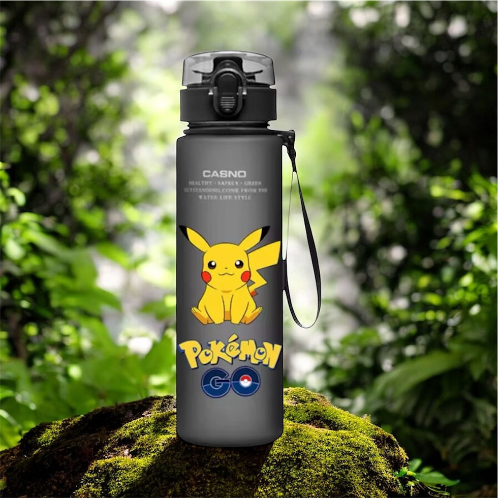 Thumbnail: Pokémon Pikachu Or Gengar Drinking Bottle 560ml