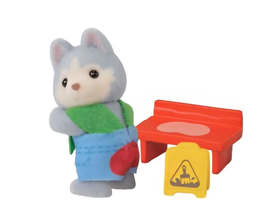 Thumbnail: Sylvanian Families Builders Babies Friends Series