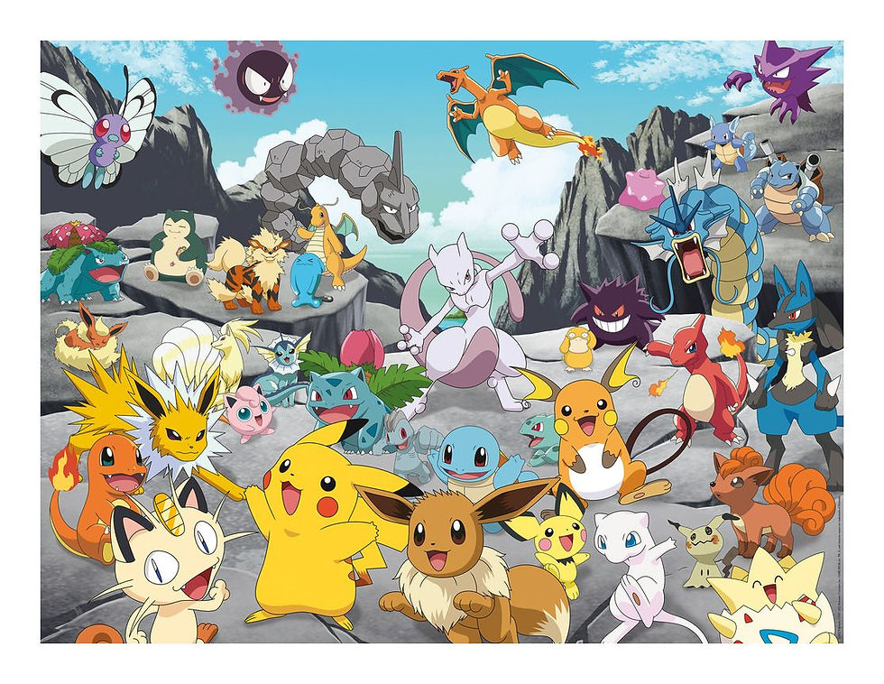 Thumbnail: Pokemon Classics 1500 Piece Jigsaw Puzzle