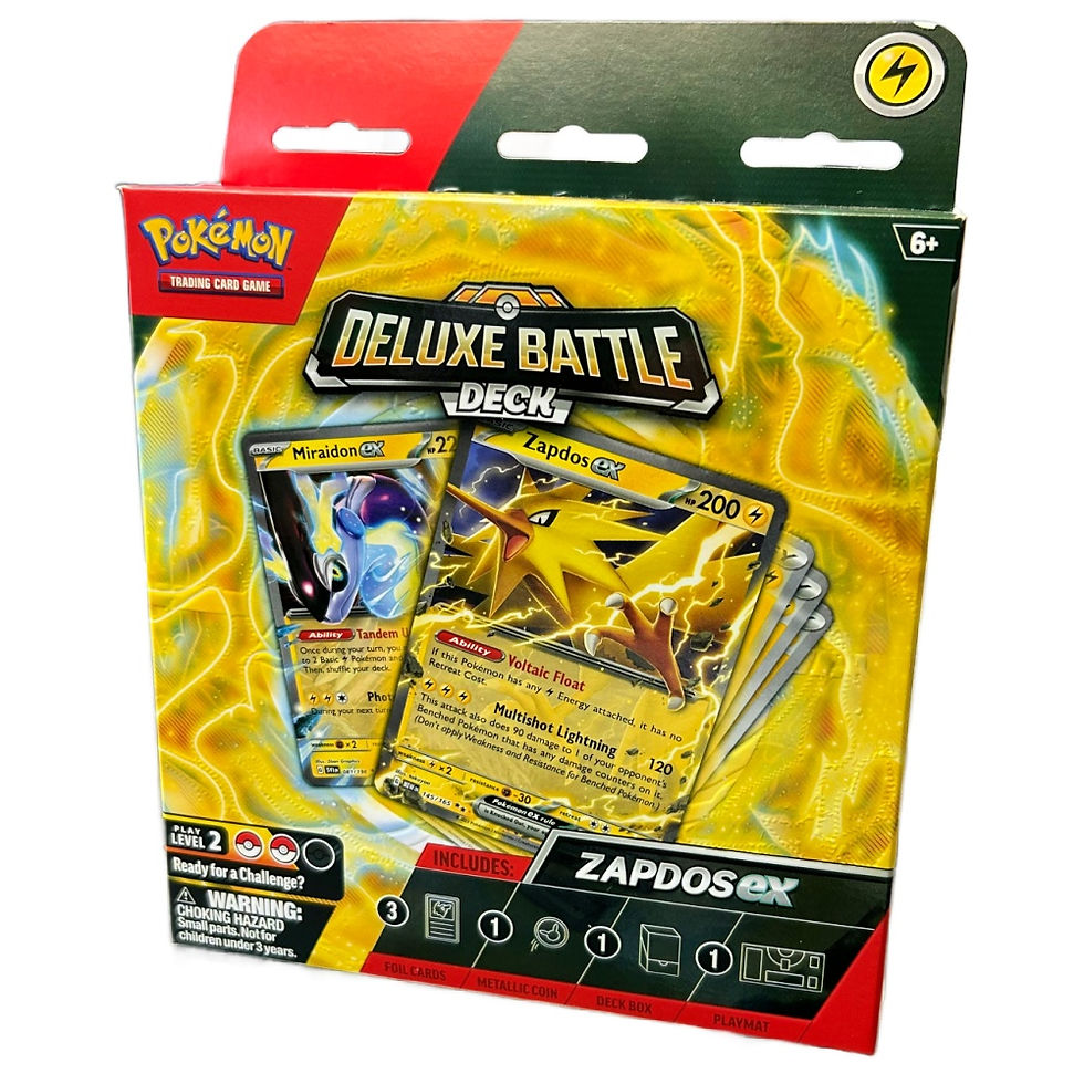 Thumbnail: Pokemon Zapdos EX Deluxe Battle Deck