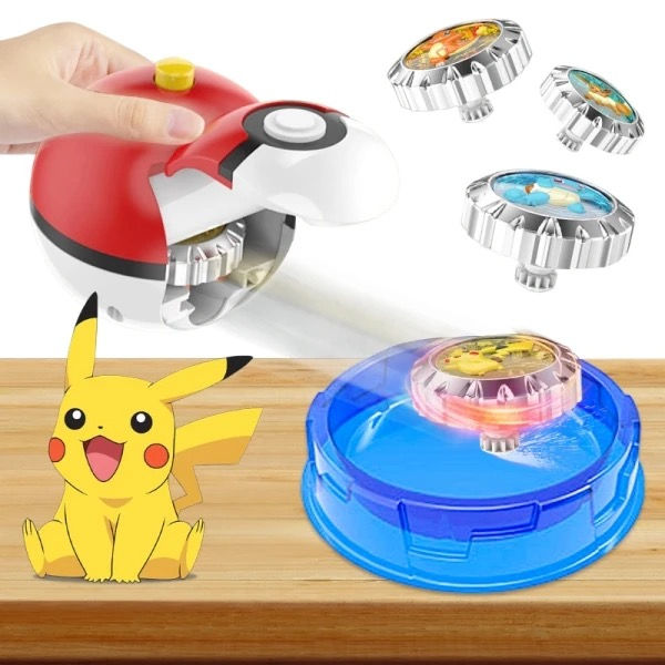 Thumbnail: Pokemon Launcher Second Generation Spinning Gyro Toy LDCX