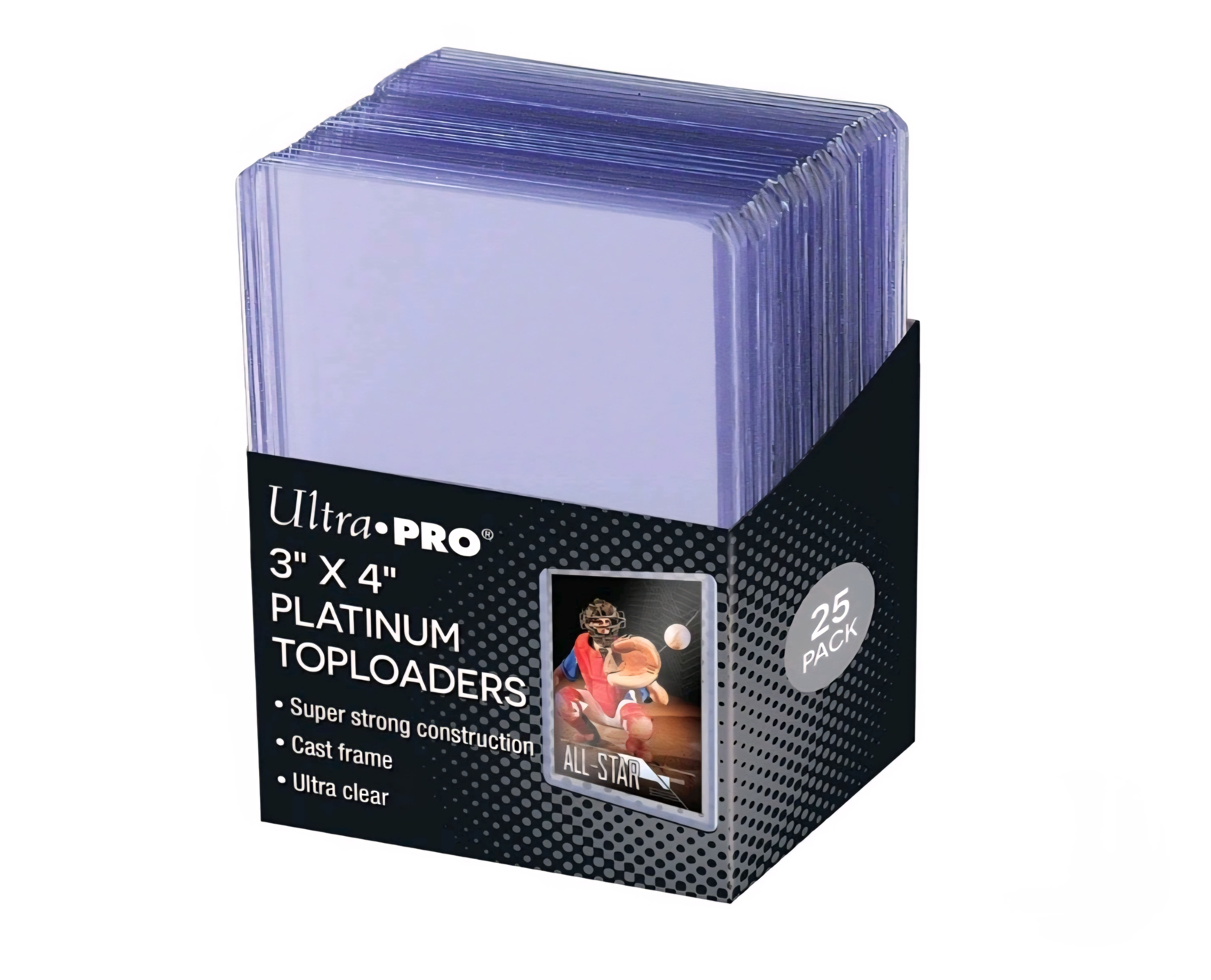 Platinum Toploaders Ultra Pro 3x4in