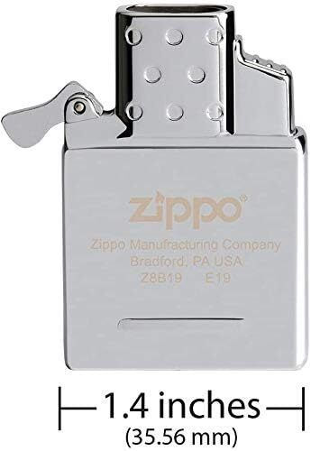 Thumbnail: Zippo Regular Chrome Butane Refillable Single Torch Lighter Insert